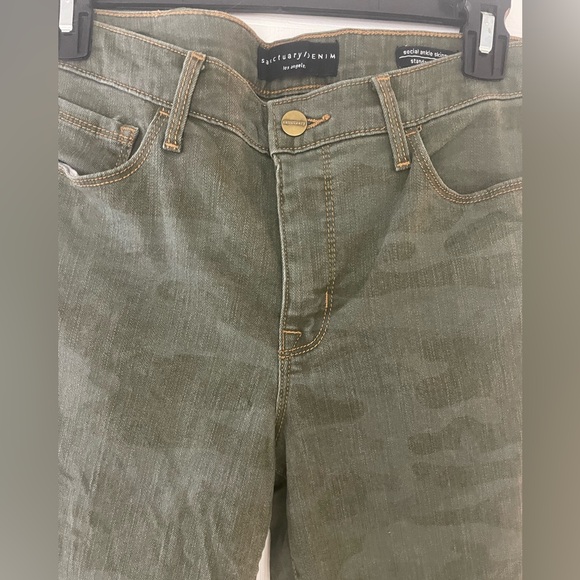 Sanctuary Ankle Skinny Camo Print Jeans - Picture 2 of 8